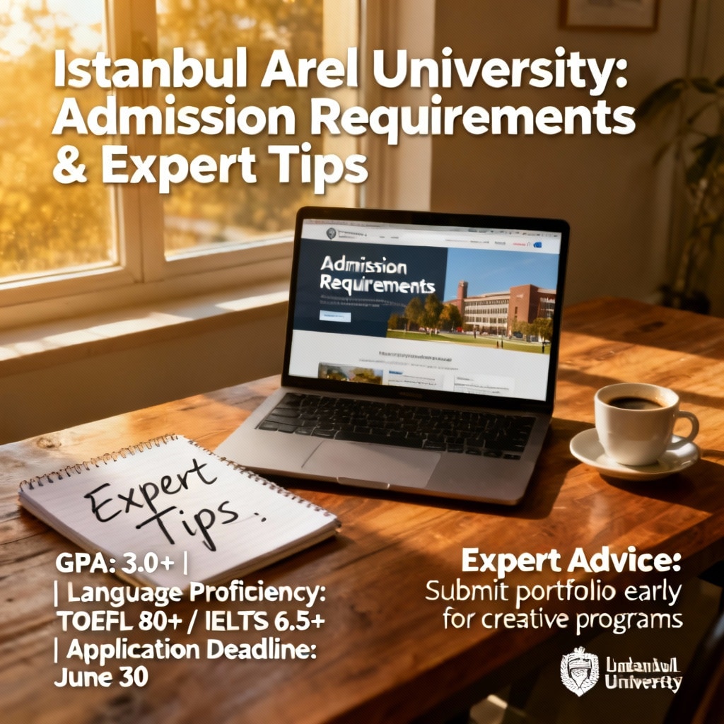 Istanbul Arel University: Admission Requirements & Expert Tips