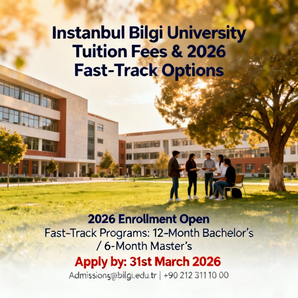 Istanbul Bilgi University Tuition Fees & 2026 Fast-Track Options