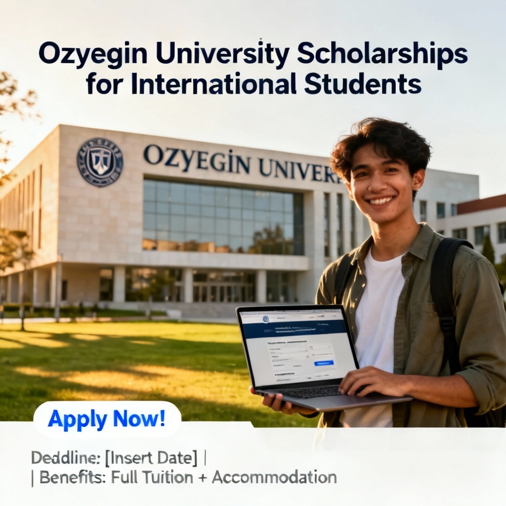 Özyeğin Üniversitesi Uluslararası Öğrenciler için Burslar (İngilizce)
