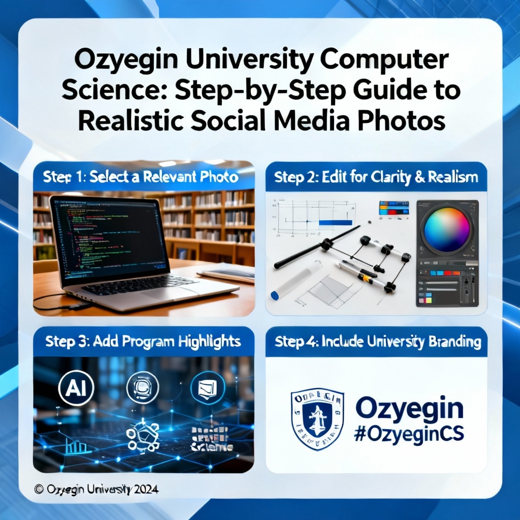 Özyeğin Üniversitesi Bilgisayar Bilimleri (İngilizce): Adım Adım Kılavuz