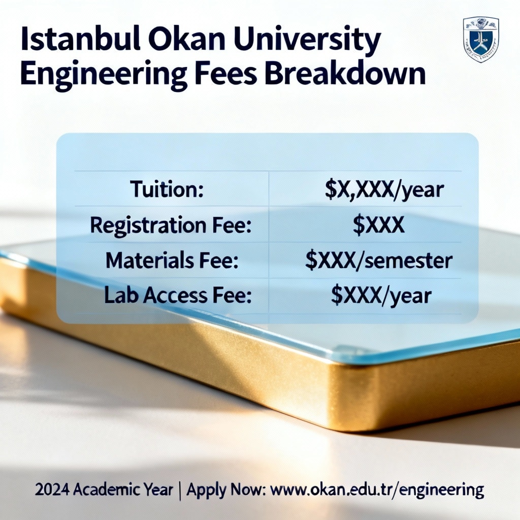 Istanbul Okan University Engineering Fees Breakdown
