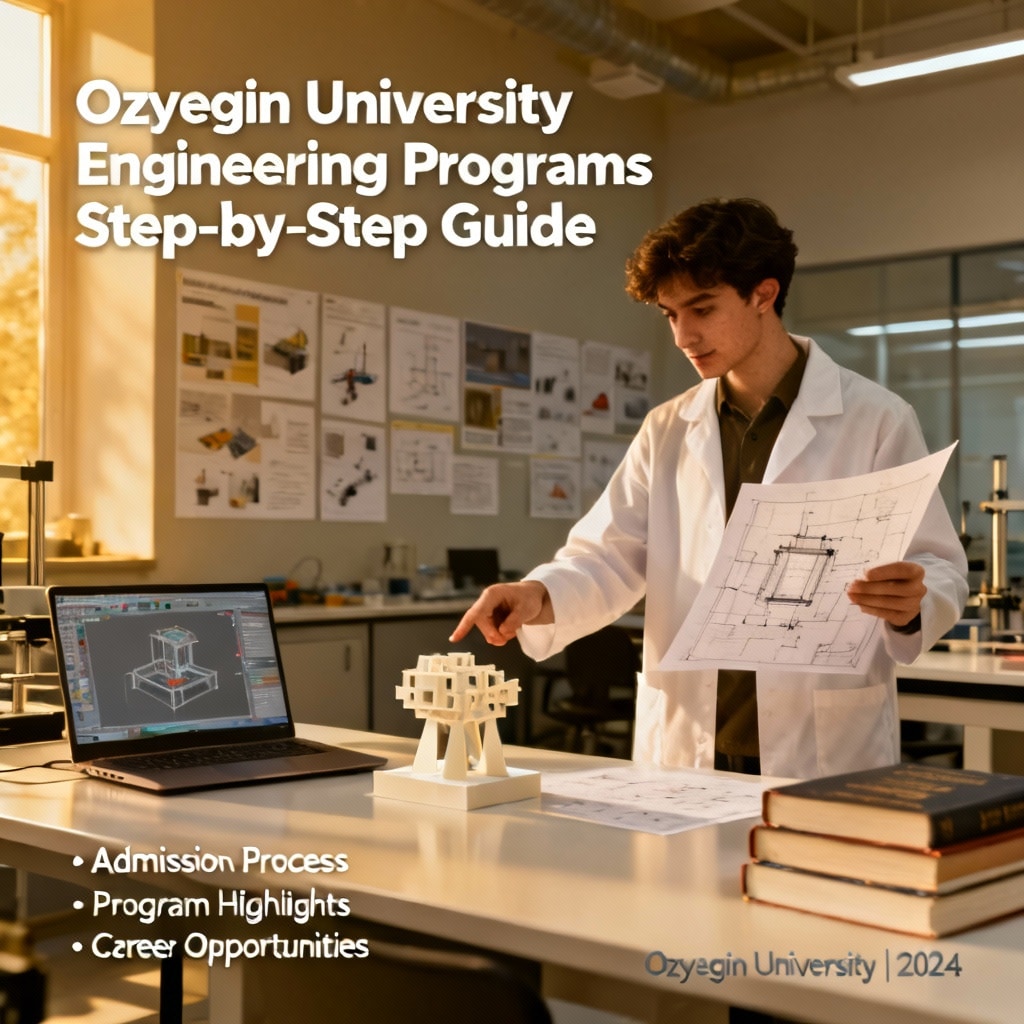 Özyeğin Üniversitesi Mühendislik Programları – Adım Adım Rehber
