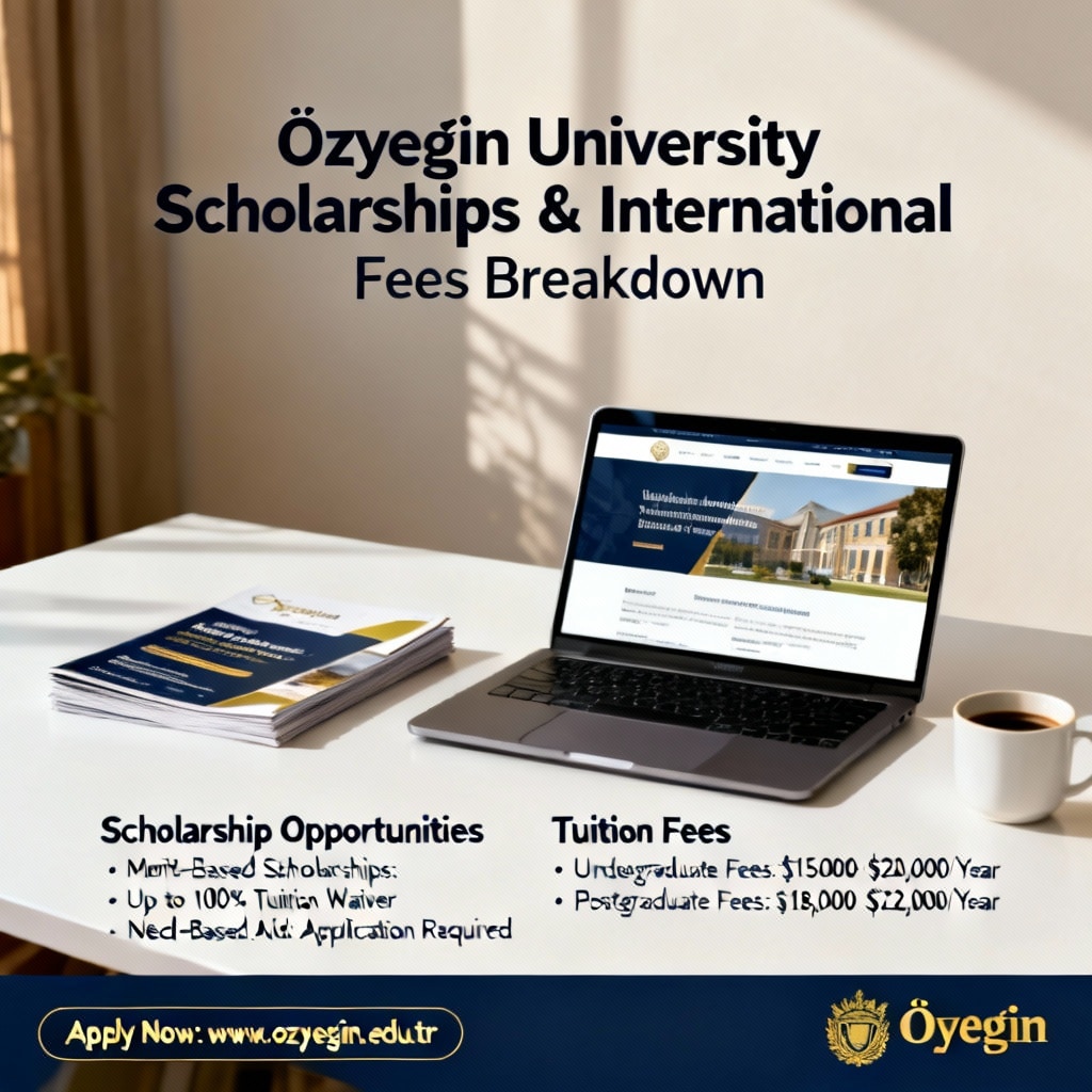 Özyeğin Üniversitesi Bursları & Uluslararası Ücretler Dağılımı