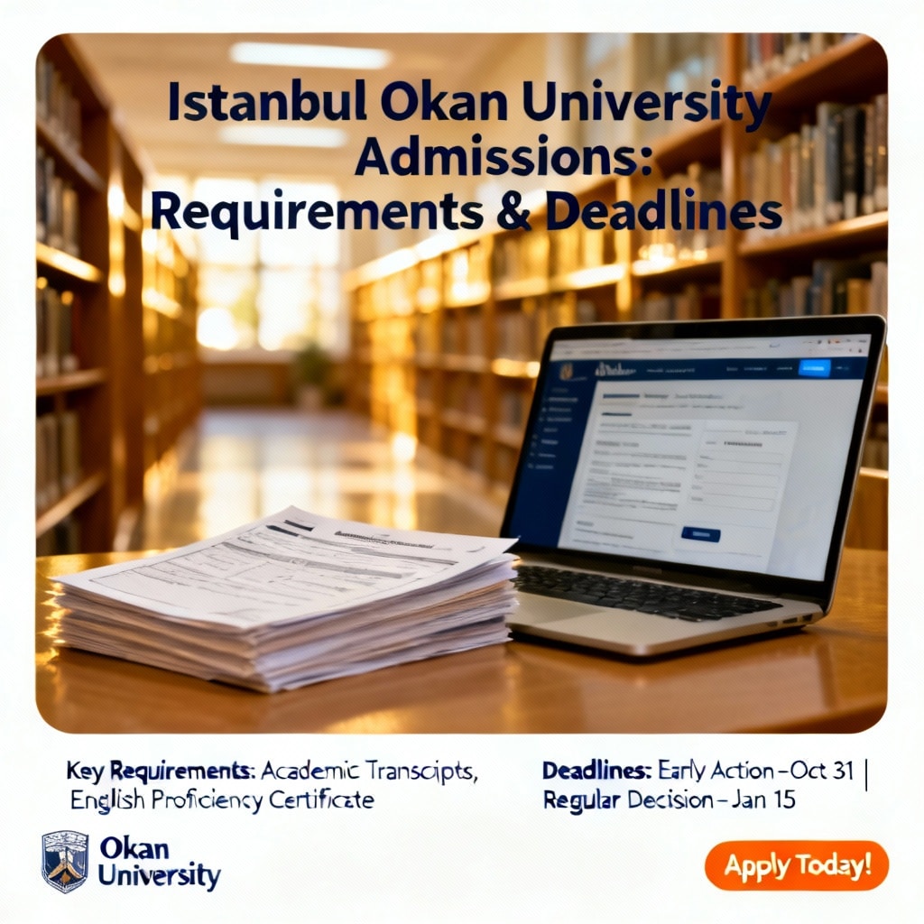 Istanbul Okan University Admissions: Requirements & Deadlines