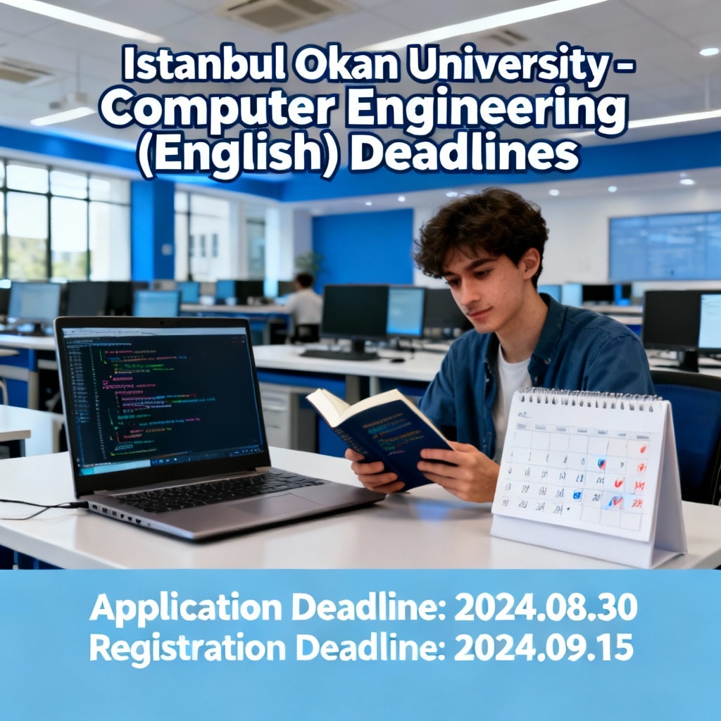 Istanbul Okan University — Computer Engineering (English) Deadlines