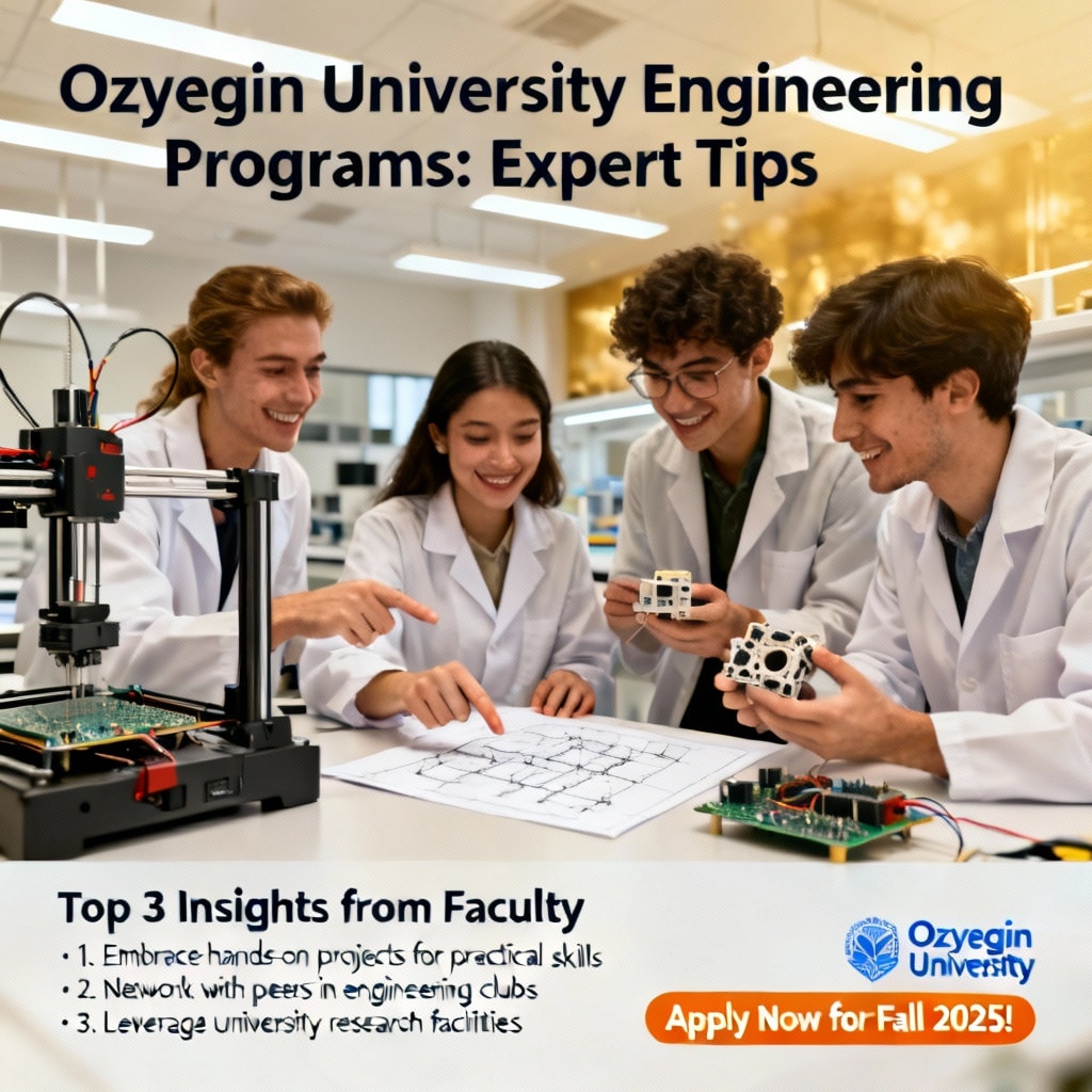 Özyeğin Üniversitesi Mühendislik Programları — Uzman İpuçları