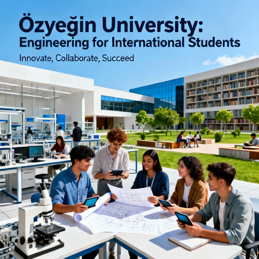 Özyeğin Üniversitesi: Uluslararası Öğrenciler için Mühendislik