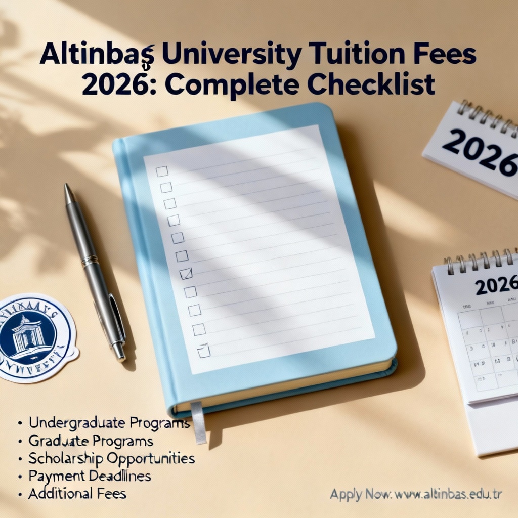 Altınbaş Üniversitesi Öğrenim Ücretleri 2026: Tam Kontrol Listesi