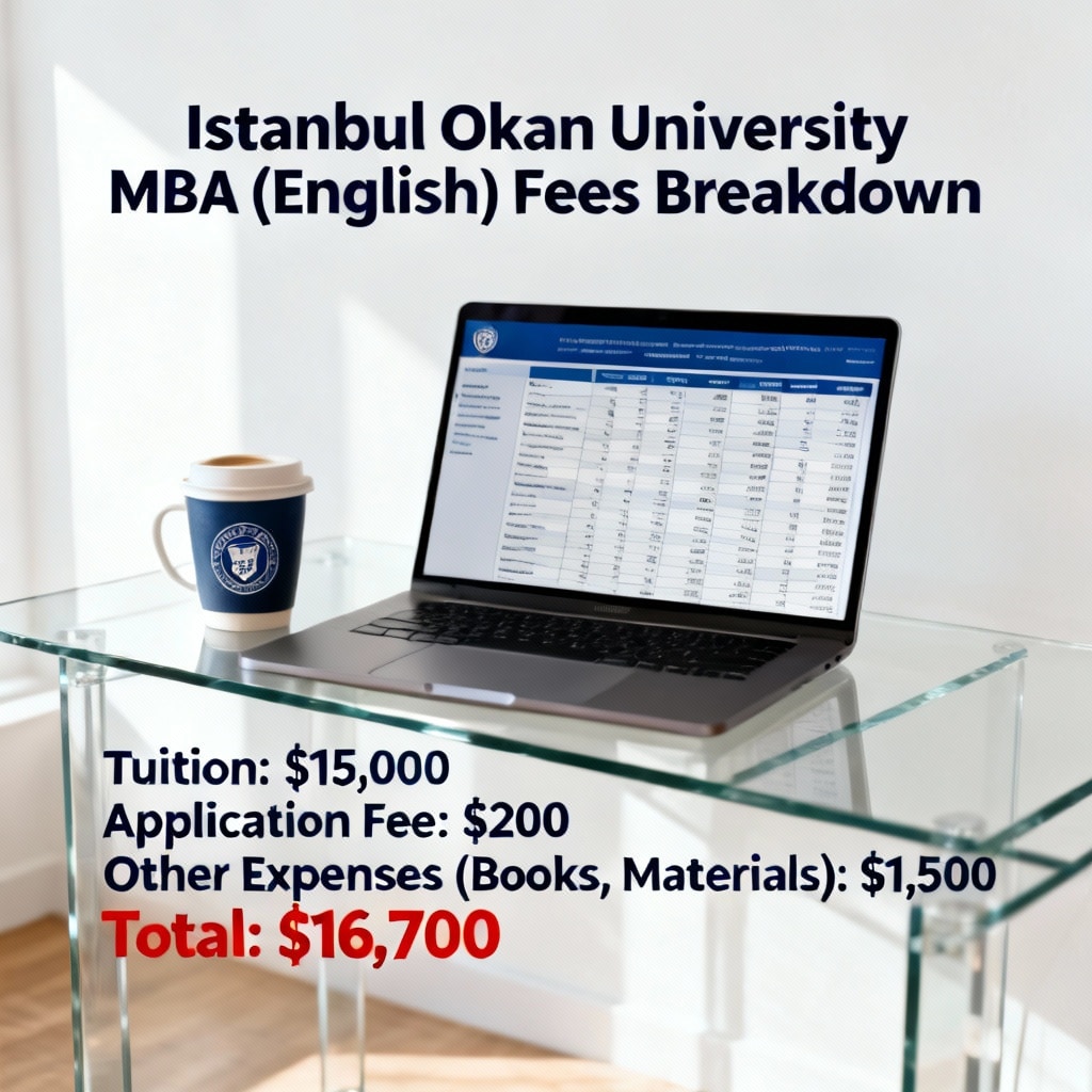 Istanbul Okan University MBA (English) — Fees Breakdown