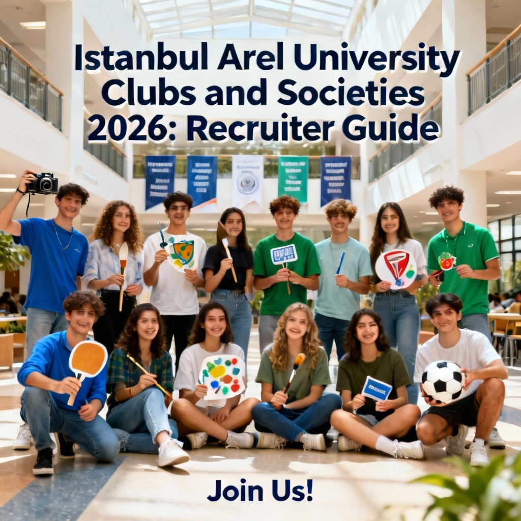 Istanbul Arel University Clubs and Societies 2026: Recruiter Guide