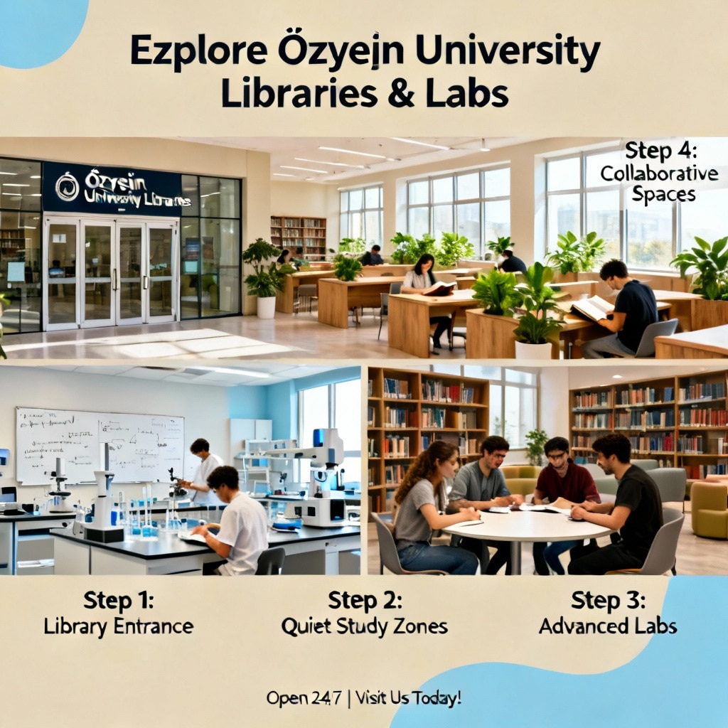 Özyeğin Üniversitesi Kütüphaneleri ve Laboratuvarları — Adım Adım