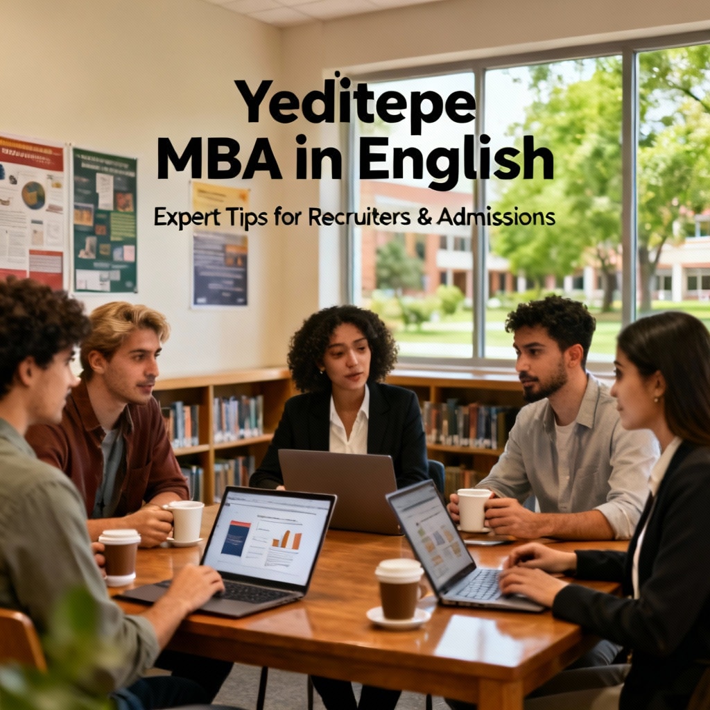 Yeditepe MBA in English — Expert Tips for Recruiters & Admissions