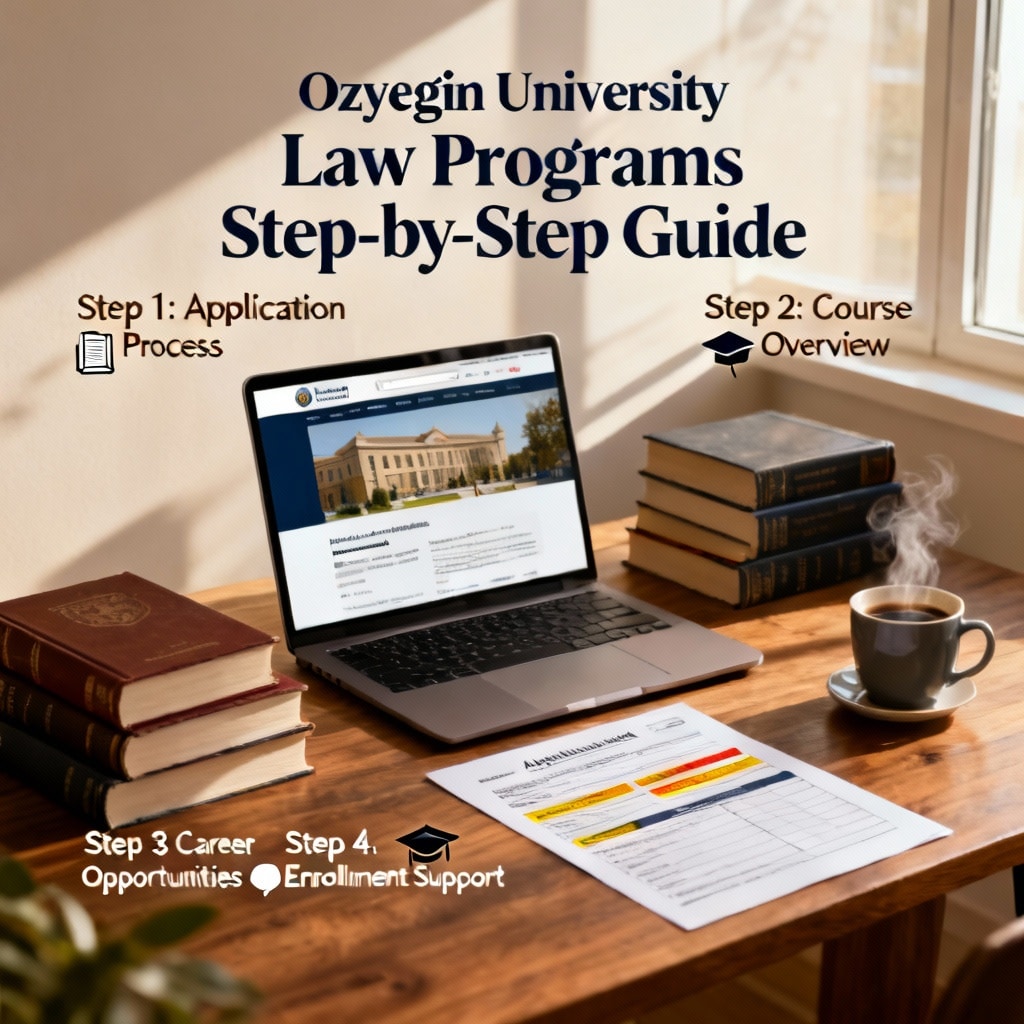 Özyeğin Üniversitesi Hukuk Programları — Adım Adım Rehber