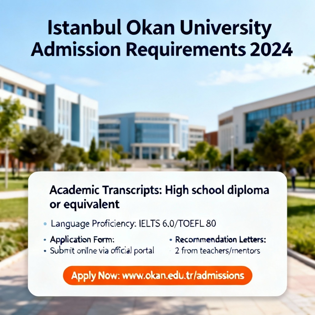 Istanbul Okan University Admission Requirements Explained
