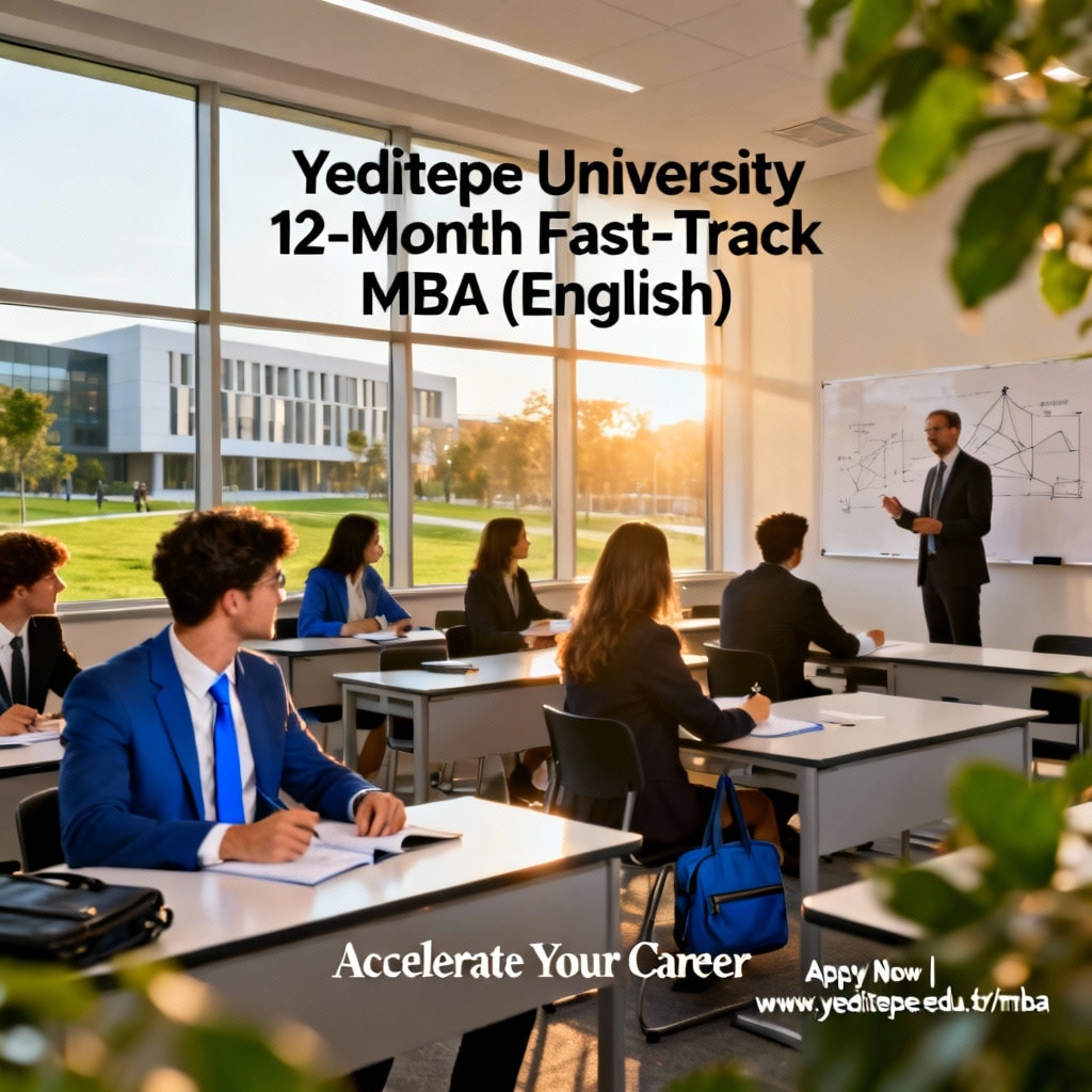 Yeditepe University 12‑Month Fast‑Track MBA (English)