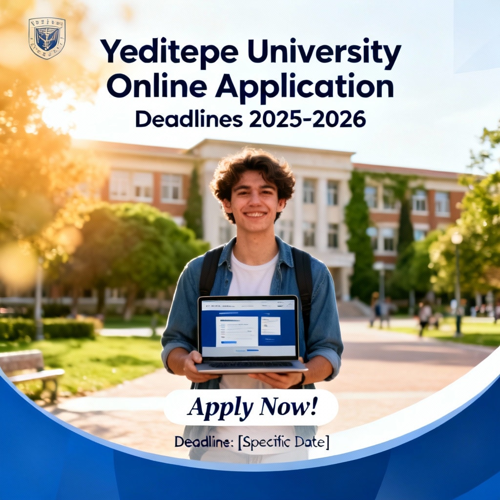 Yeditepe University Online Application Deadlines 2025-2026