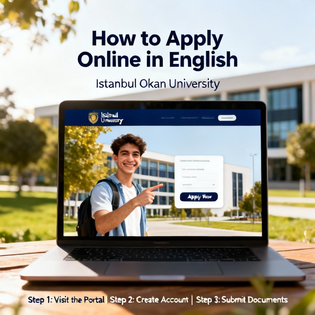 Istanbul Okan University: How to Apply Online in English