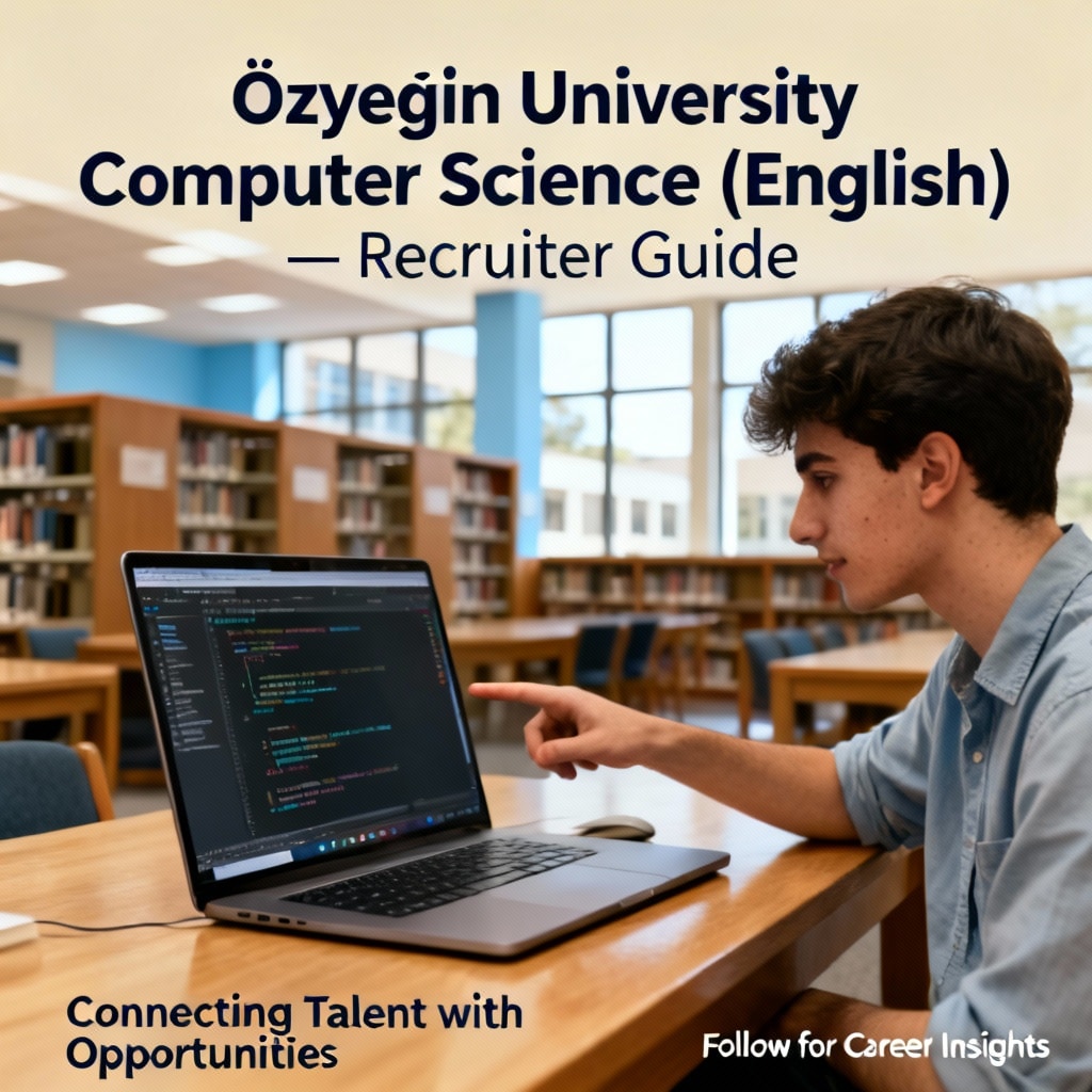Özyeğin Üniversitesi Bilgisayar Bilimleri (İngilizce) — İşveren Rehberi