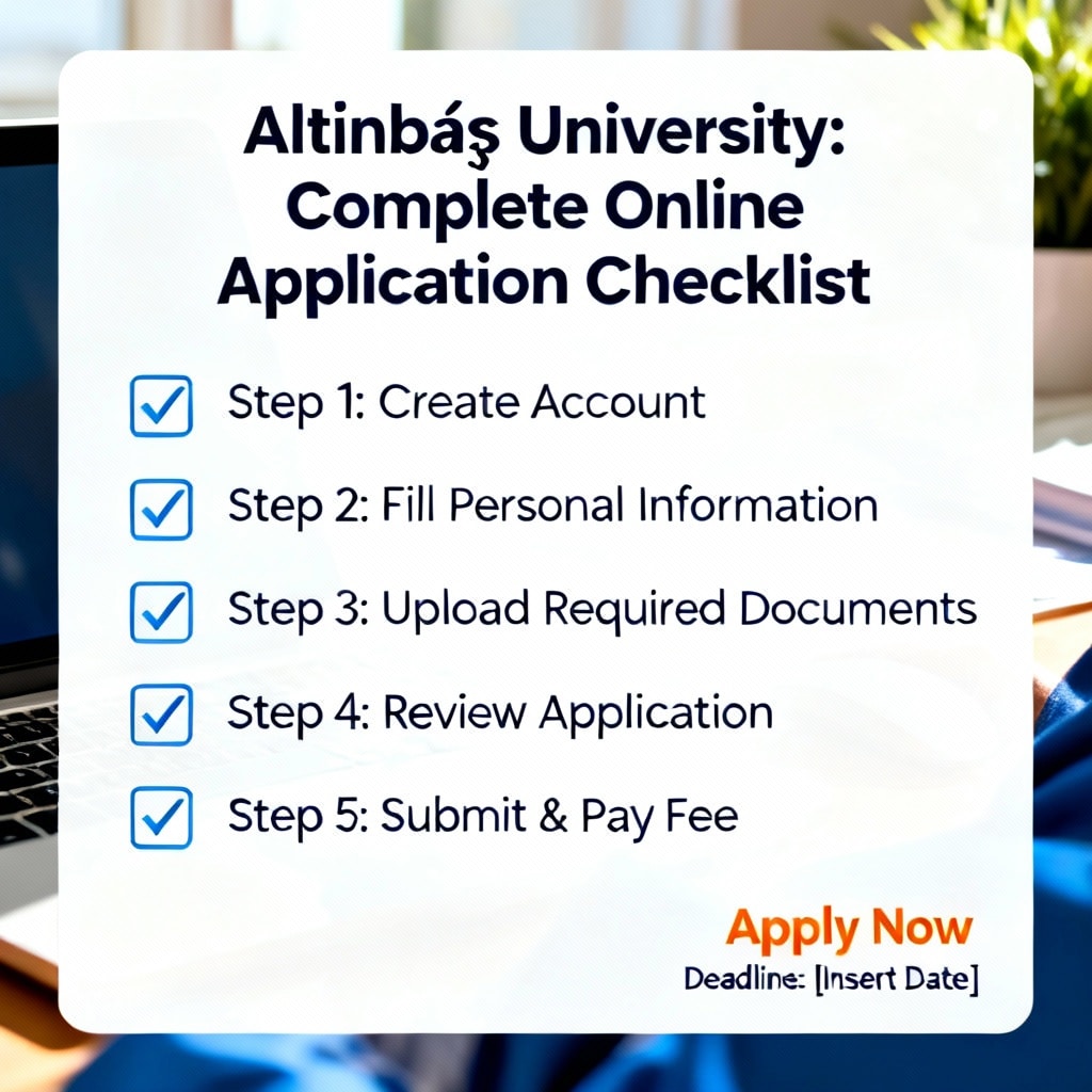 Altınbaş University: Complete Online Application Checklist