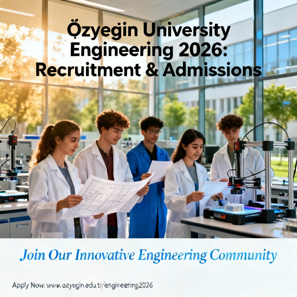 Özyeğin University Engineering 2026: Recruitment & Admissions