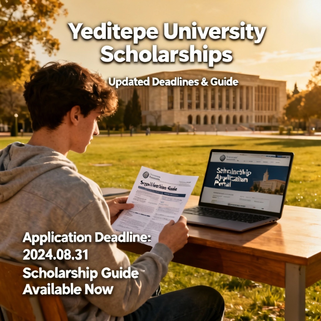 Yeditepe University Scholarships — Updated Deadlines & Guide