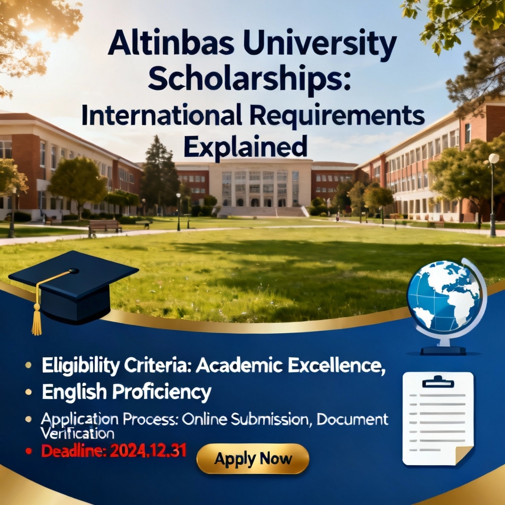 Altınbaş Üniversitesi Bursları: Uluslararası Gereksinimler Açıklandı