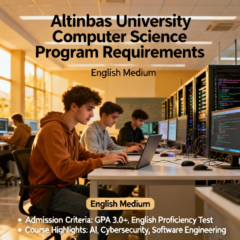 Altinbas University Computer Science (English) Requirements