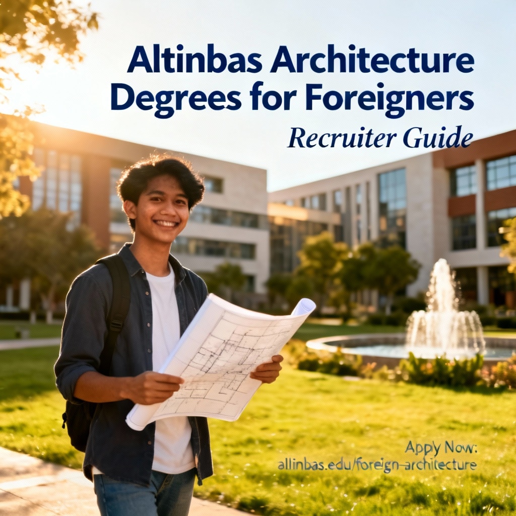 Yabancılar için Altınbaş Mimarlık Diploması — İşe Alım Rehberi