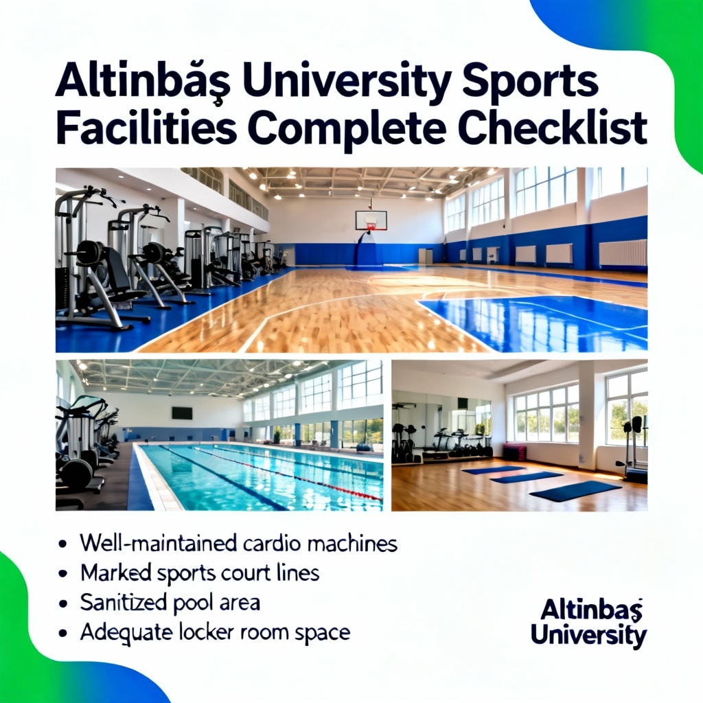Altınbaş Üniversitesi Spor Tesisleri: Tam Kontrol Listesi