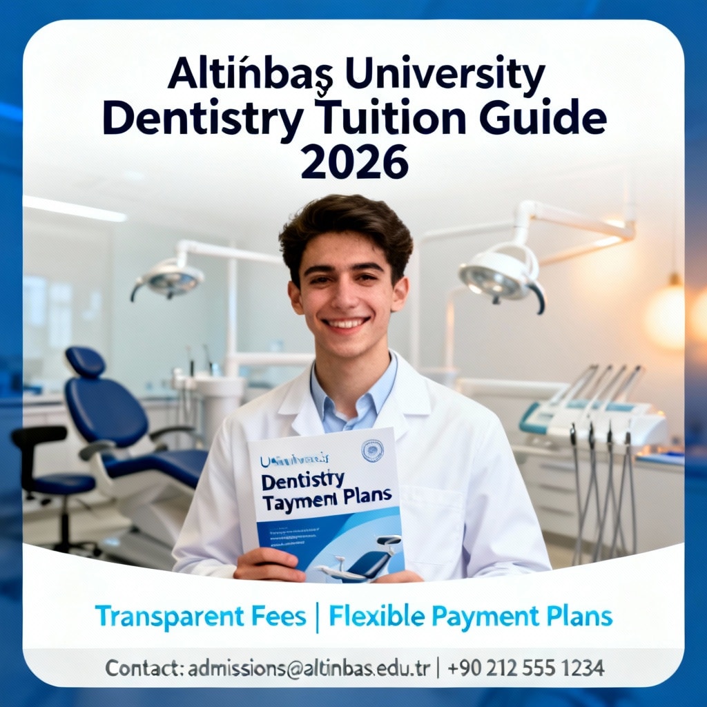 Altınbaş University Dentistry Tuition Guide 2026