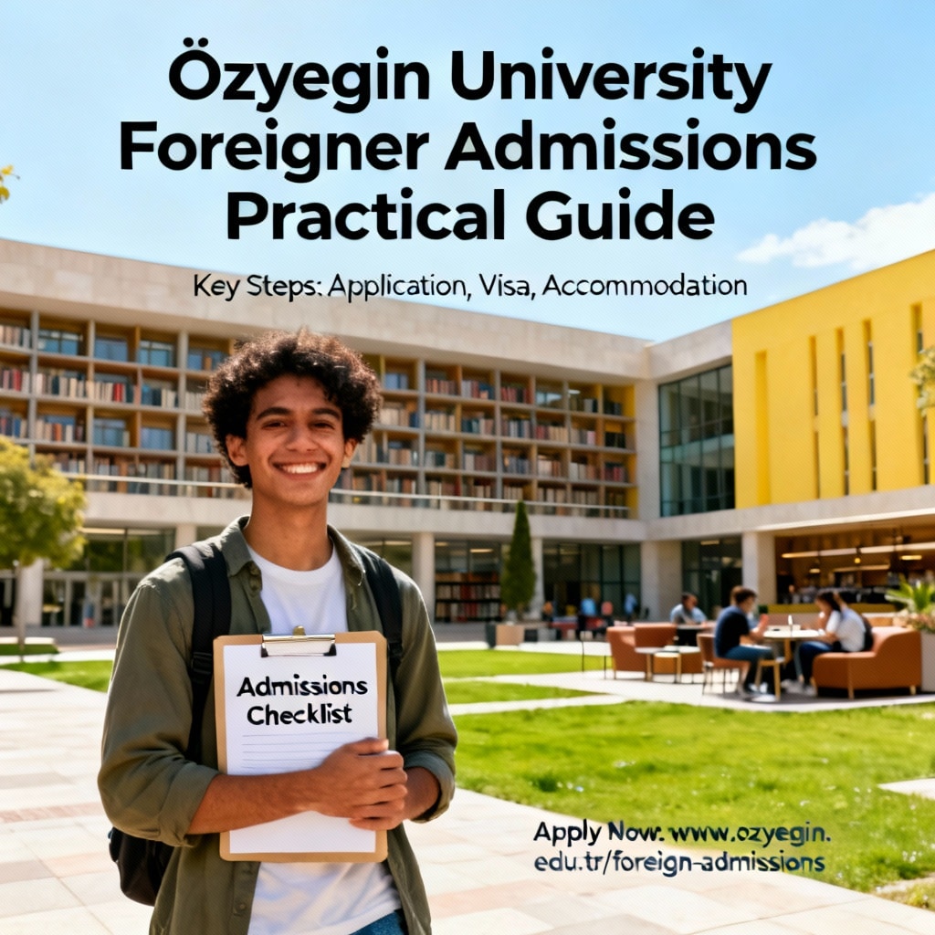 Yabancılar için Özyeğin Üniversitesi Kabulü — Pratik Rehber