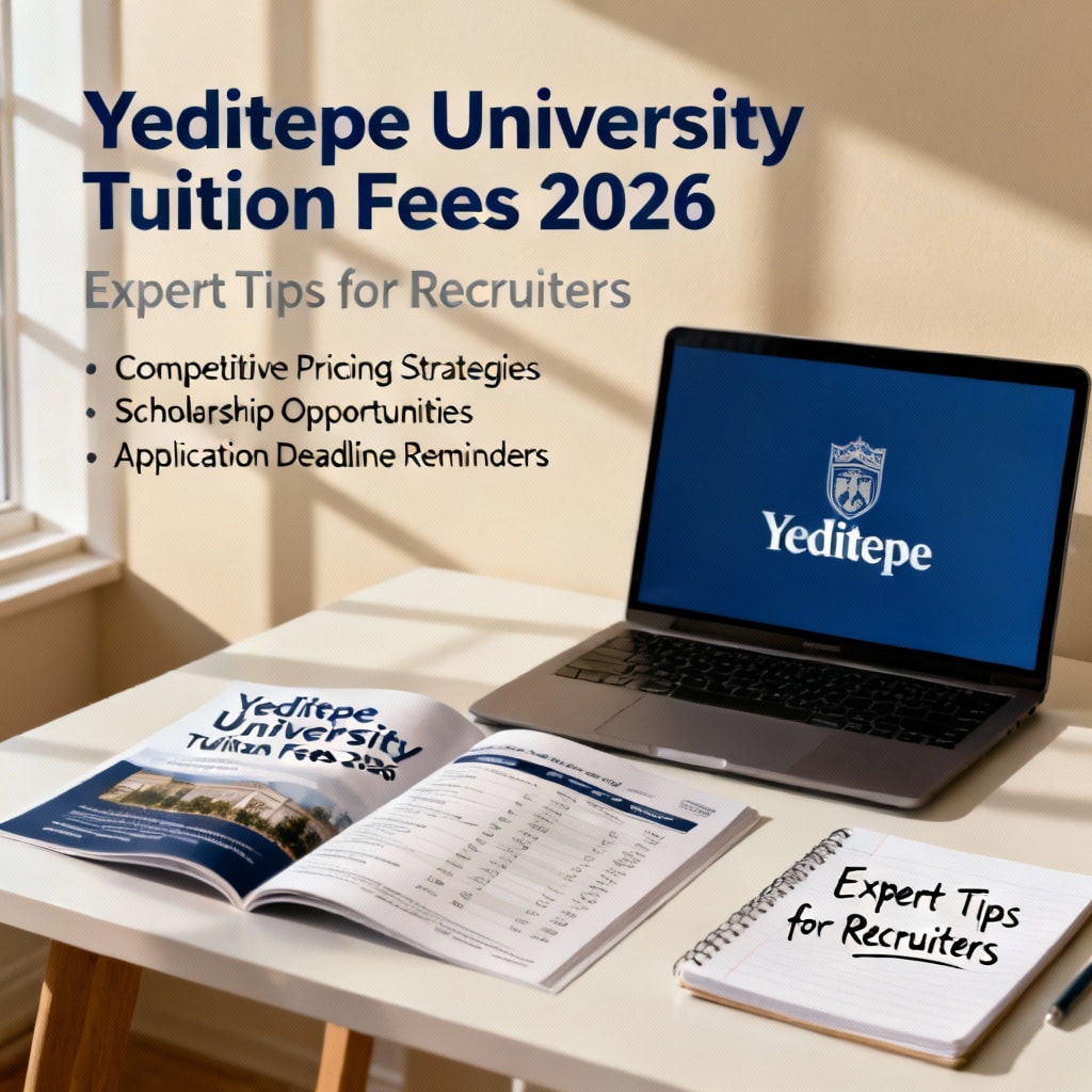 Yeditepe University Tuition Fees 2026: Expert Tips for Recruiters