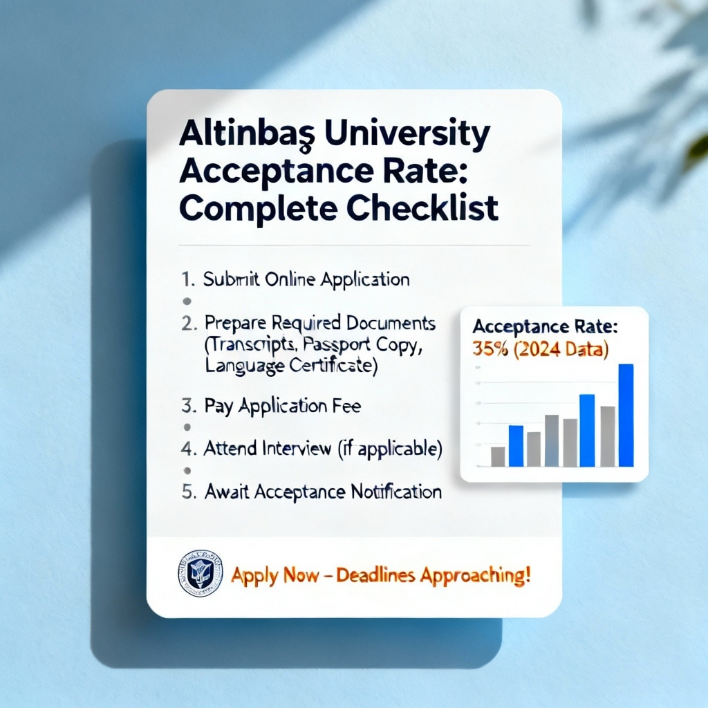 Altınbaş University Acceptance Rate: Complete Checklist