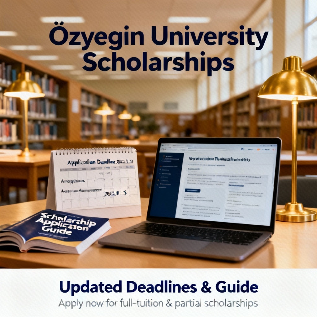 Özyeğin Üniversitesi Bursları — Güncellenmiş Son Tarihler & Kılavuz