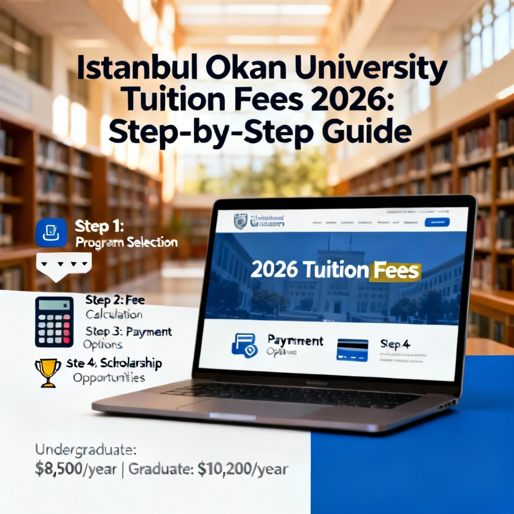 Istanbul Okan University Tuition Fees 2026: Step-by-Step Guide