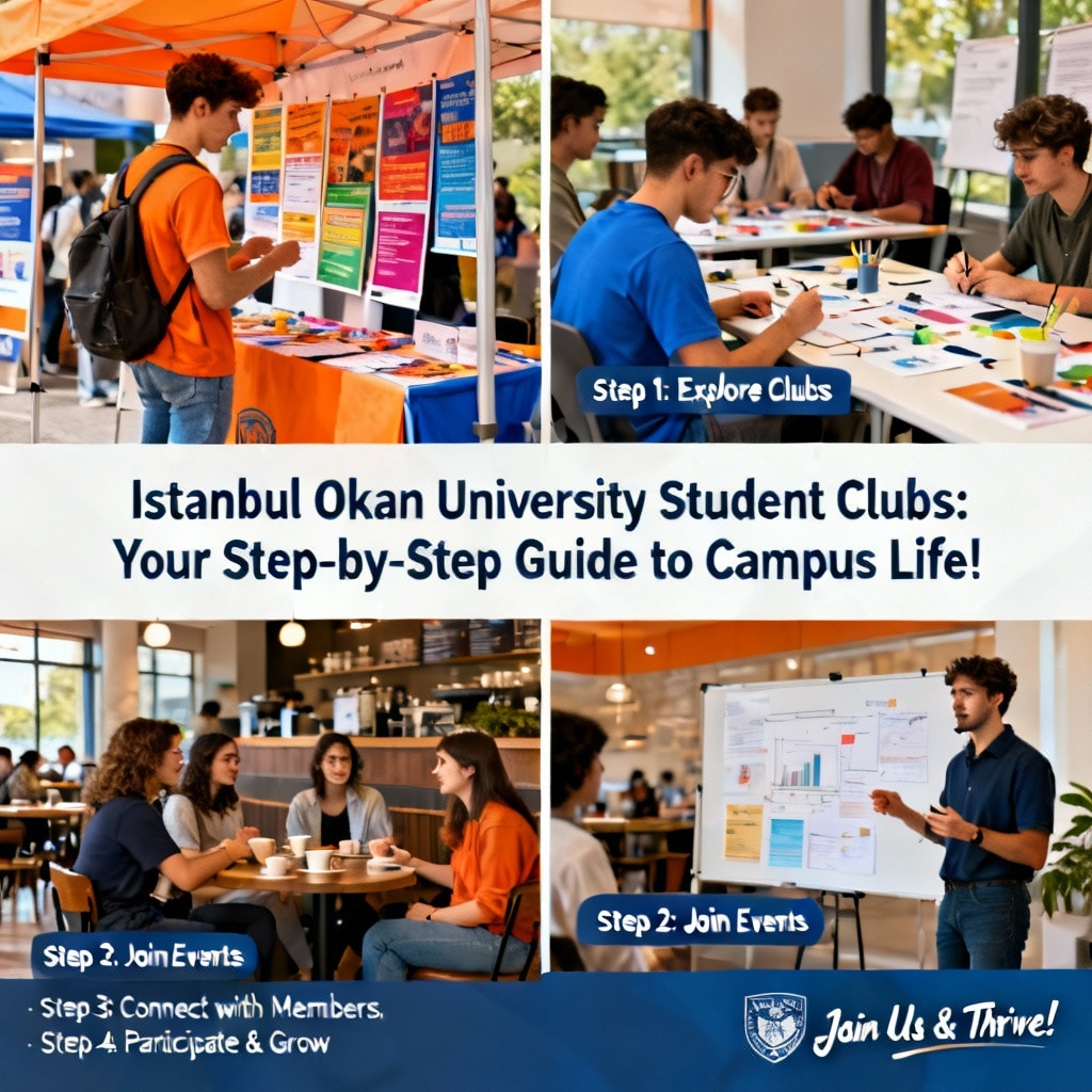Istanbul Okan University Student Clubs — Step-by-Step