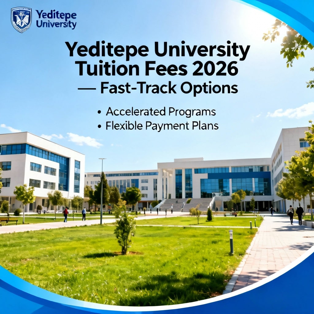 Yeditepe University Tuition Fees 2026 — Fast-Track Options