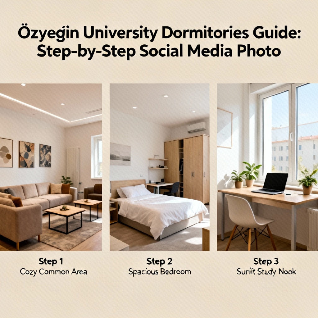 Özyeğin University Dormitories Guide — Step-by-Step