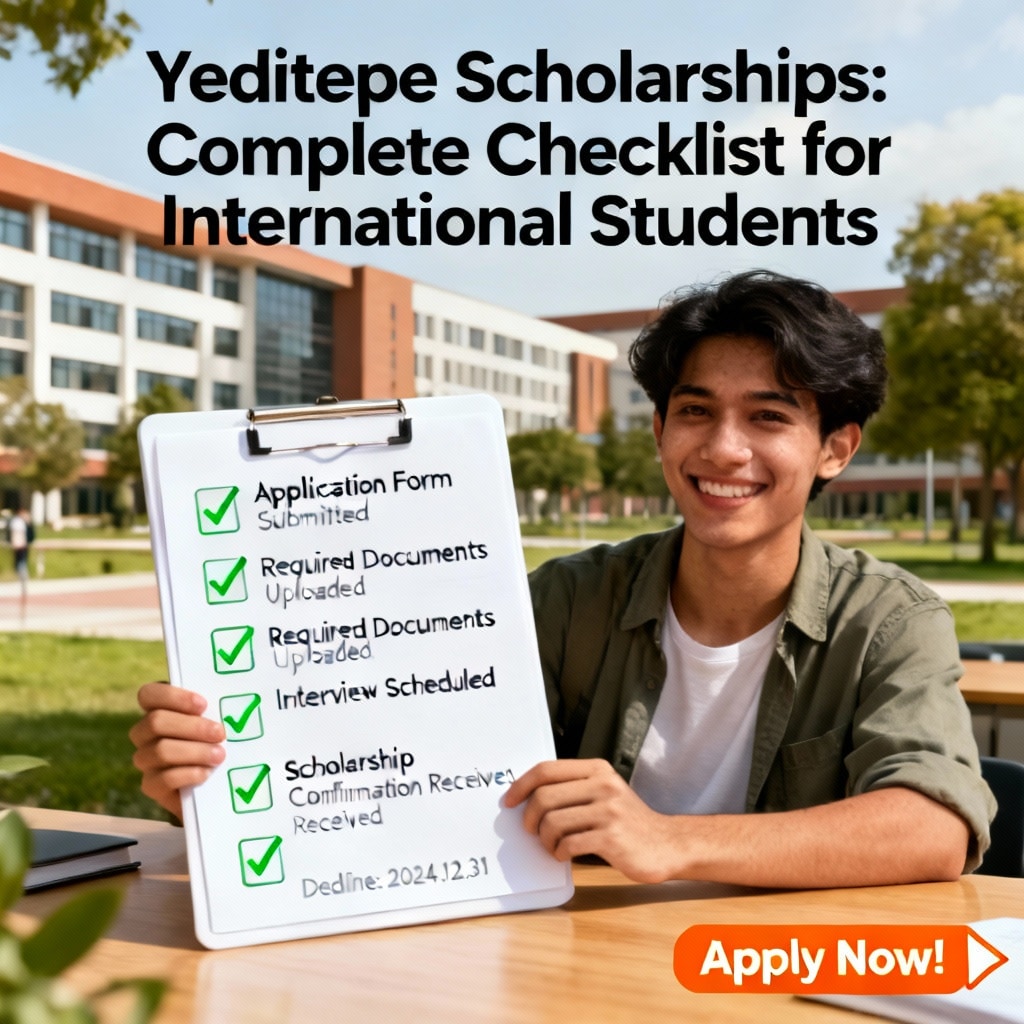 Yeditepe Scholarships: Complete Checklist for International Students