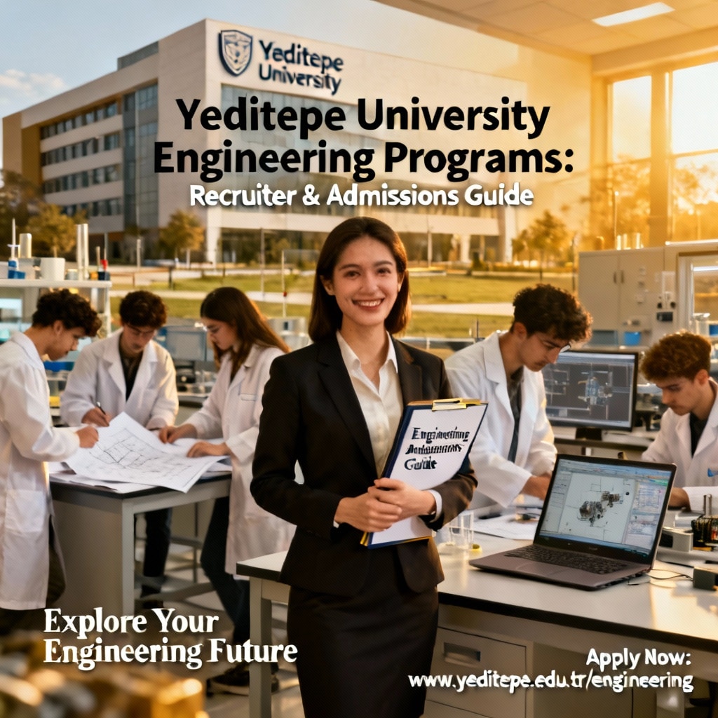 Yeditepe University Engineering Programs: Recruiter & Admissions Guide
