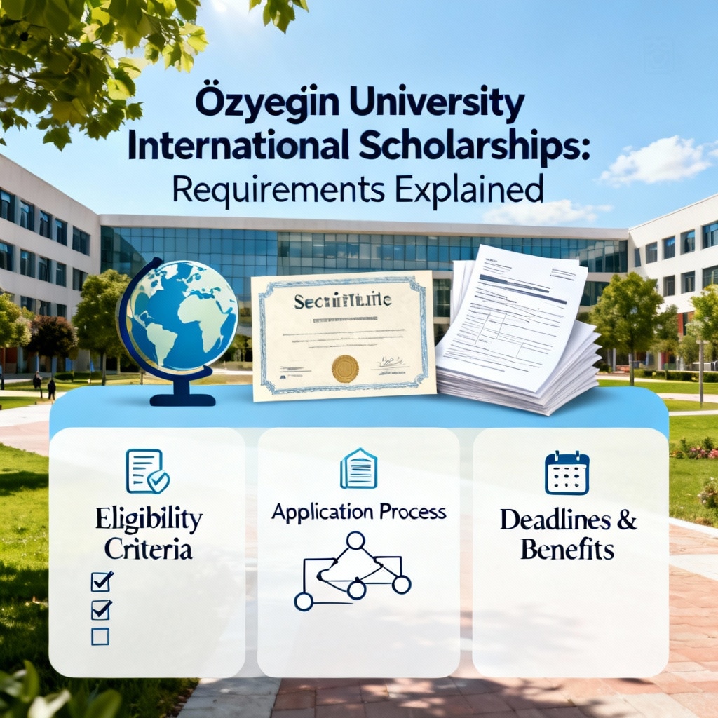 Özyeğin Üniversitesi Bursları: Uluslararası Gereksinimler Açıklandı