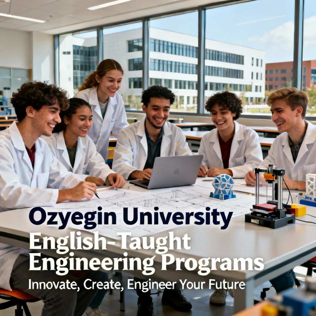 Özyeğin Üniversitesi: İngilizce Öğretilen Mühendislik Programları
