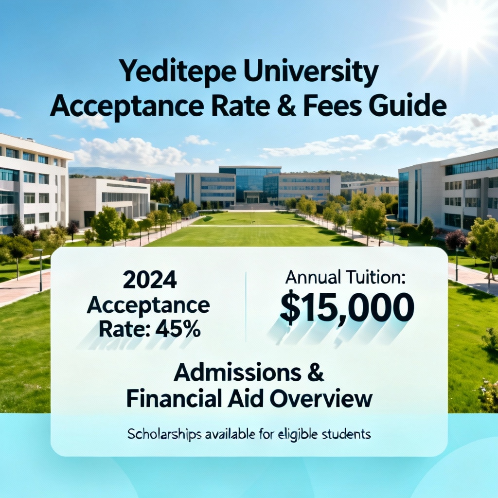 Yeditepe University Acceptance Rate & Fees Guide