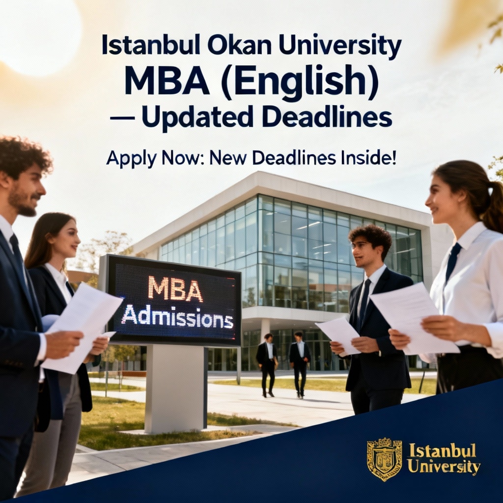 Istanbul Okan University MBA (English) — Updated Deadlines