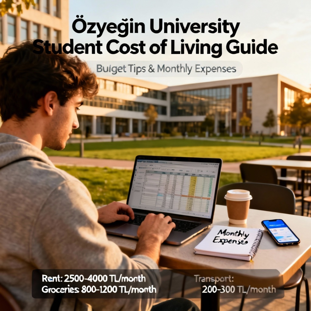 Özyeğin Üniversitesi Öğrenci Yaşam Maliyeti Rehberi