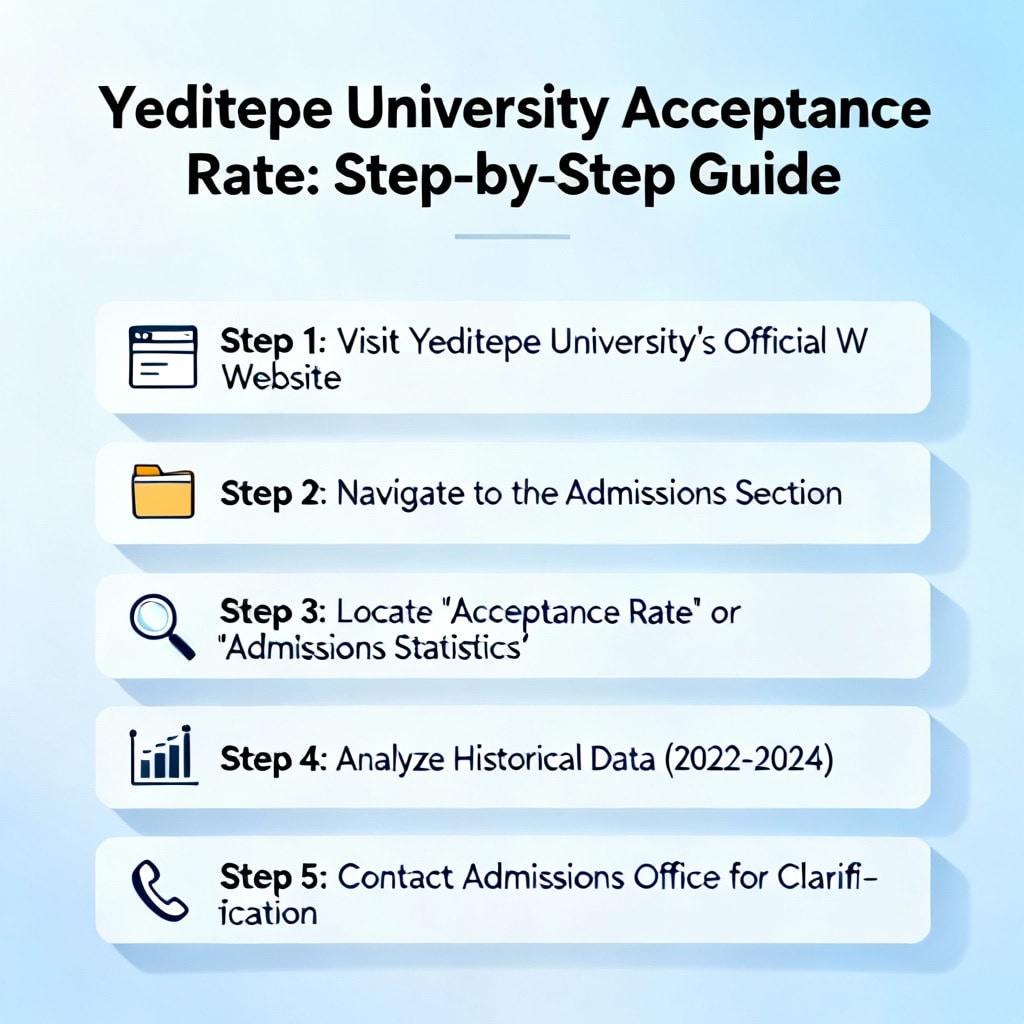 Yeditepe University Acceptance Rate — Step-by-Step Guide