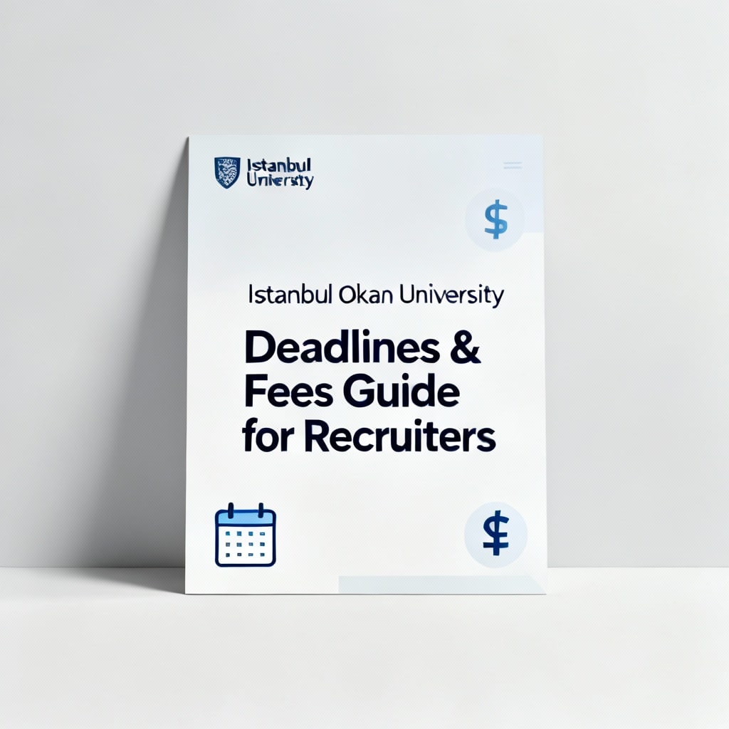 Istanbul Okan University: Deadlines & Fees Guide for Recruiters