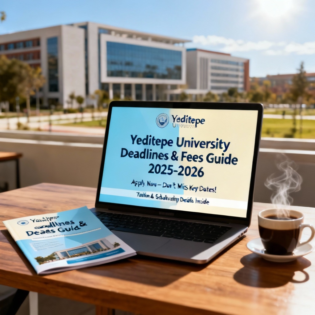 Yeditepe University Deadlines & Fees Guide 2025-2026