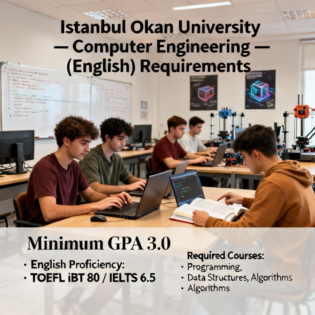 Istanbul Okan University — Computer Engineering (English) Requirements