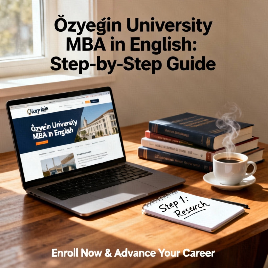 Özyeğin University MBA in English — Adım Adım Rehber
